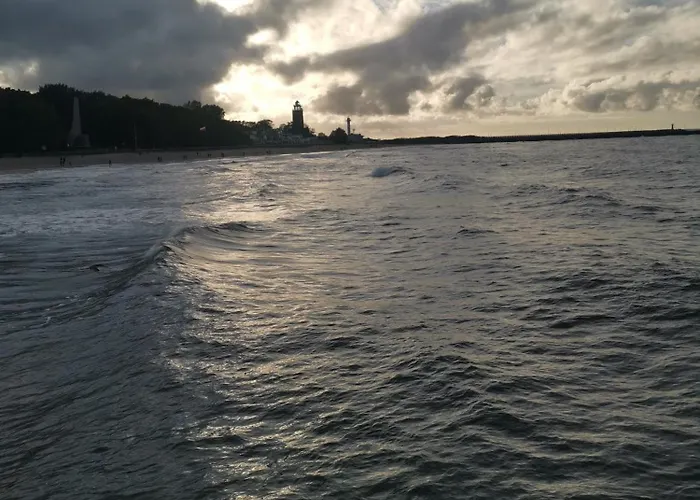 317 W Royal Tuli Prywatny Przy Plazy Z Aneksem Kuchennym * Kołobrzeg